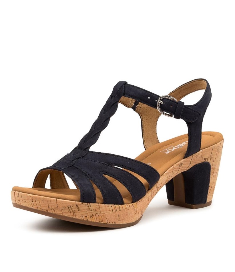 Gabour | Nubuck Exclusif Bleu Rylie